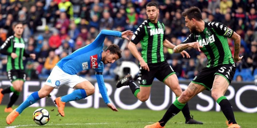 Napoli Gagal Geser Juventus di Puncak Klasemen akibat Ditahan Sassuolo