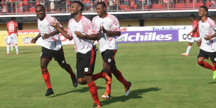 Persipura Berhasil Memperpuruk Catatan Negatif Bali United di Liga 1