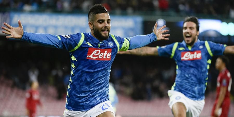 Hasil Liga Champions - Napoli Kalahkan Liverpool pada Menit Akhir, Luar Biasa bagi Lorenzo Insigne