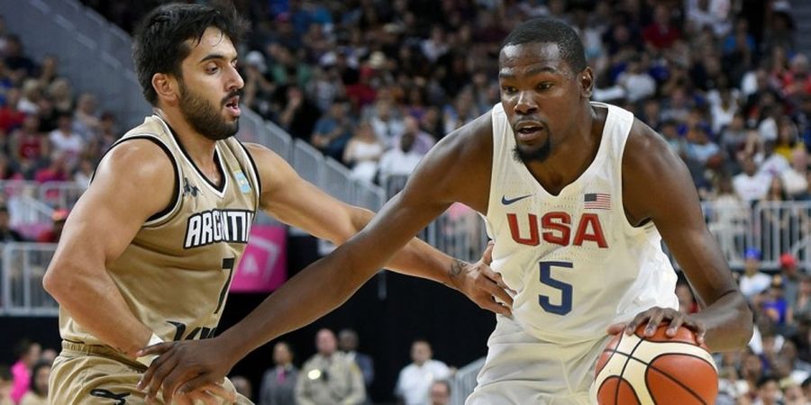 Tim Basket AS Buka Rangkaian Uji Coba Olimpiade 2016 dengan Kemenangan Telak