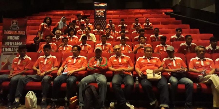 Film Kocak Ini Jadi Bahan Penyegaran untuk Timnas U-16 sebelum Main di Piala Asia
