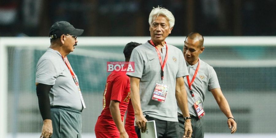 Danurwindo Pingsan Saat Sesi Latihan Timnas Indonesia