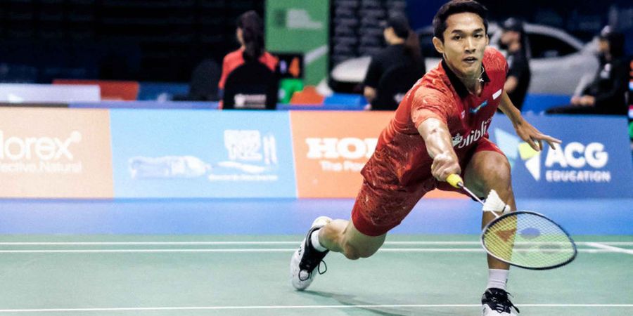 Kalah dari Lin Dan di New Zealand Open 2018, Jonatan Christie Ucapkan Tiga Kata Sakti