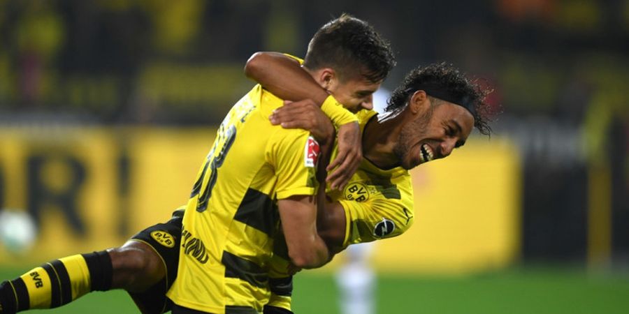 Kedapatan Dugem di Barcelona, Aubameyang Dihukum Borussia Dortmund
