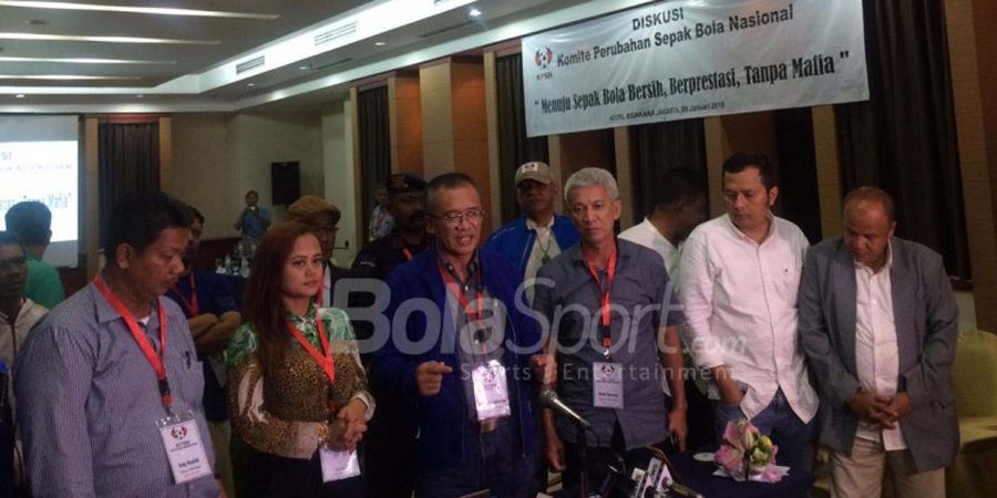 Gelar Silaturahmi Bersama Voter, Ketua KPSN: Saya Mau PSSI Bersih!