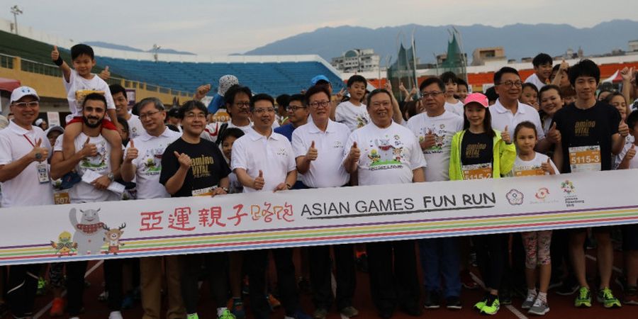 Jelang Asian Games 2018 - Fun Run di Taiwan Digelar Bareng Olympic Day Run