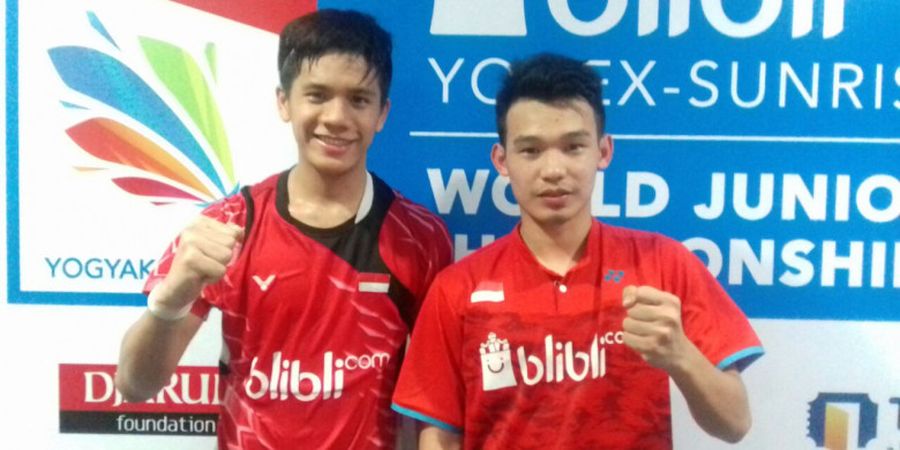 Kejuaraan Dunia Junior 2017 - Rinov/Yeremia Melaju ke Perempat Final, Fikri/Adnan Tersingkir