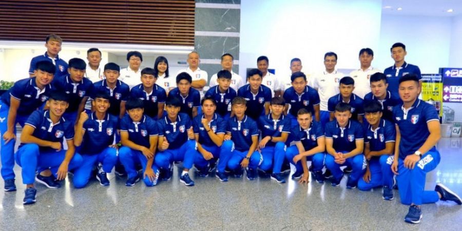 Sebelum Hadapi Indonesia, Timnas U-19 Taiwan Dapat Kabar Gembira