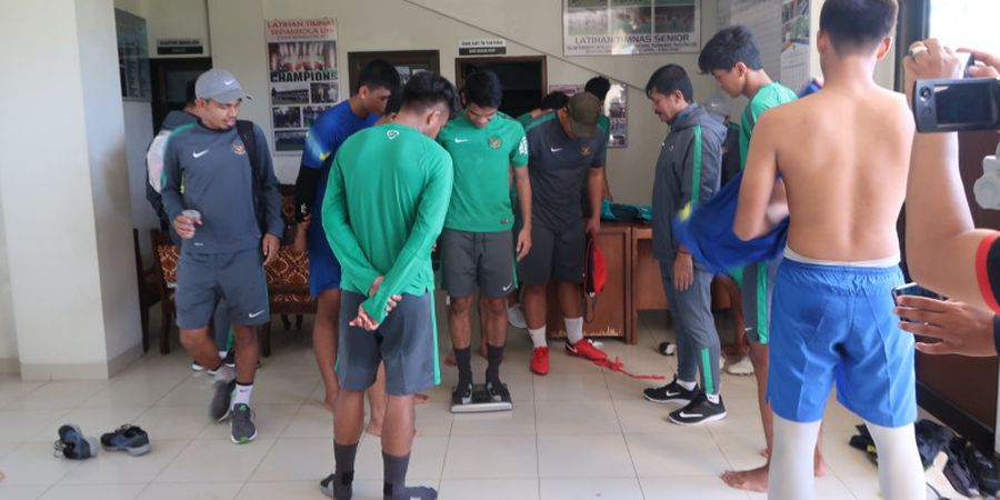 Ini Kegiatan Unik yang Terjadi pada Training Camp Timnas U-19 Indonesia Hari Kedua