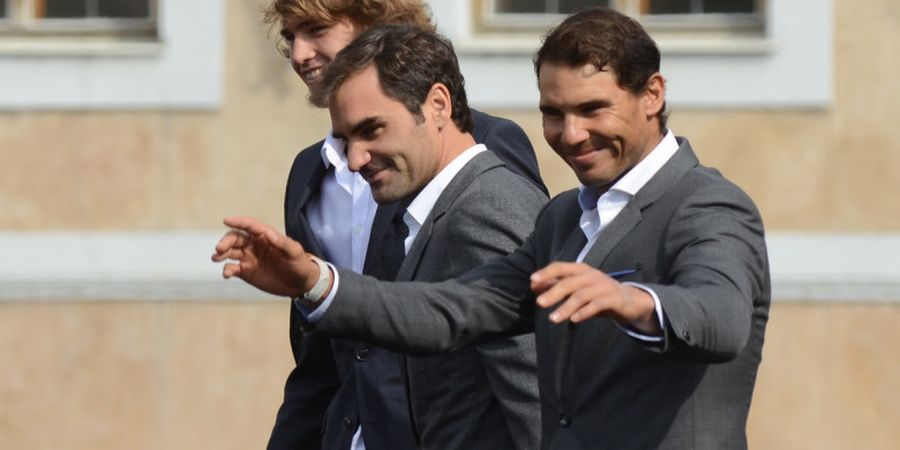 Roger Federer Ajak Sang Anak Bergabung dengan Akademi Tenis Rafael Nadal 