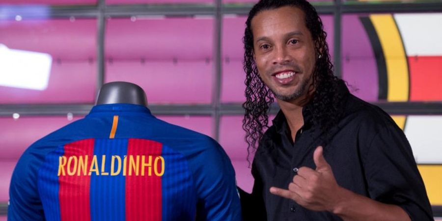 Ini Daftar Nomor Punggung Ronaldinho Sepanjang Kariernya, Tak Cuma 10