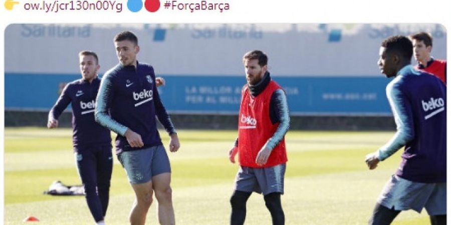 Marah di Sesi Latihan, Lionel Messi Gocek 5 Bintang Dunia Barcelona