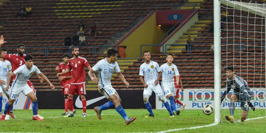 Timnas U-23 Malaysia Akhirnya Telan Kekalahan Pertama pada Asian Games 2018