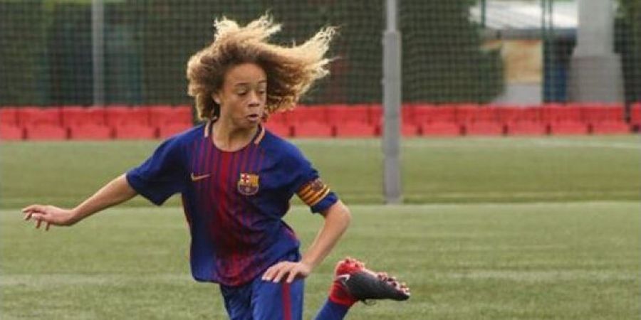 Viral, Bocah Ajaib Milik Barcelona yang Berambut Seperti Charles Puyol dengan Kemampuan Seperti Andres Iniesta