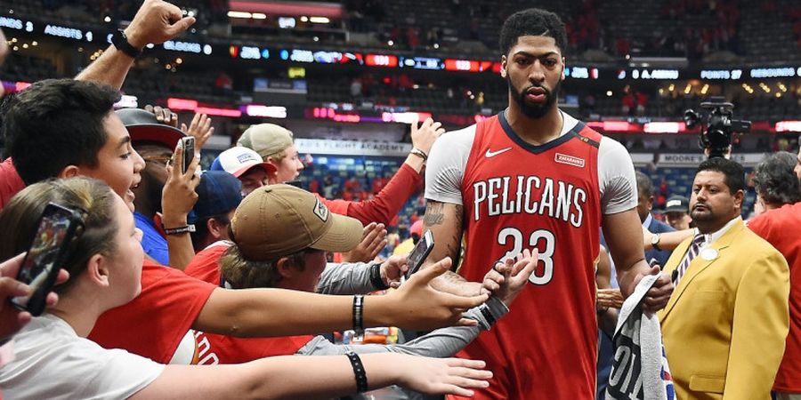 Play-off NBA 2018 - Anthony Davis Gemilang, New Orleans Pelicans Taklukkan Golden State Warriors