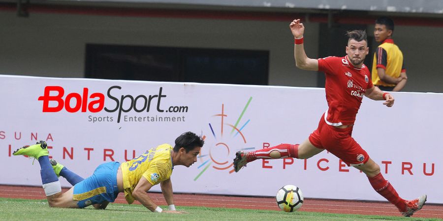 Persija Vs PS Tira - Berhasil 'Bungkam' Marko Simic, Babak Pertama Berakhir Tanpa Gol