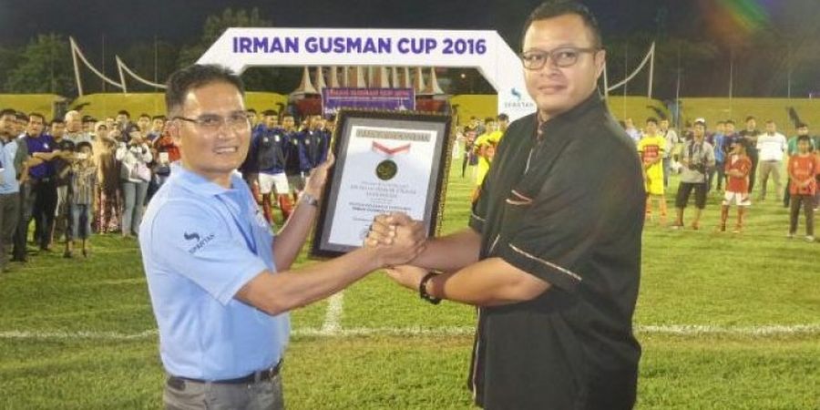 Ada Rekor MURI di Irman Gusman Cup 
