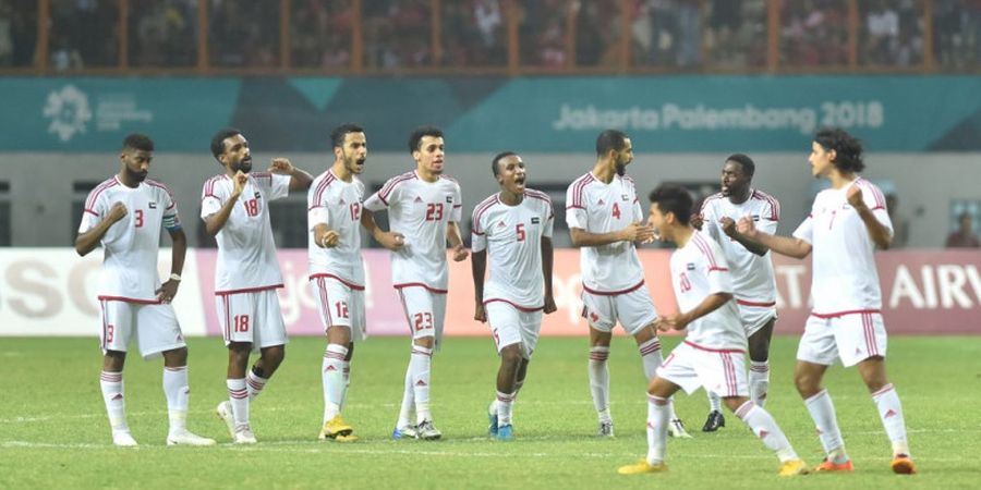 Semifinal Asian Games 2018 - Timnas U-23 Jepang  Vs UEA Bermain Tanpa Gol pada 45 Pertama