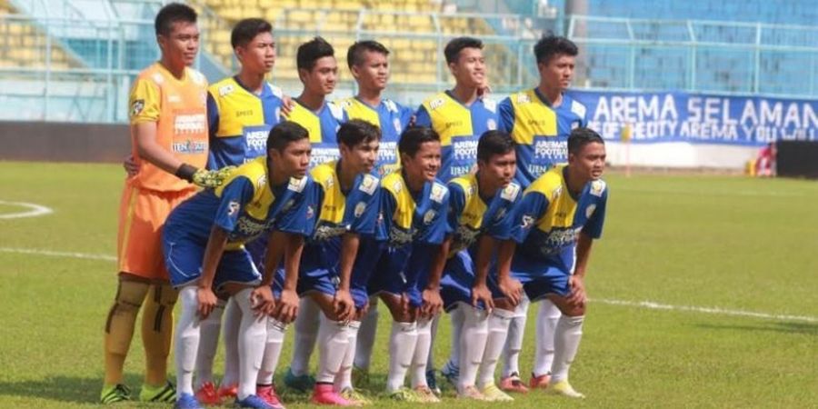 Arema U-21 Akhiri Kejuaraan Tanpa Pernah Menang