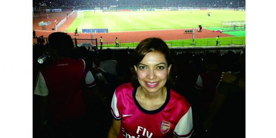 Najwa Shihab: Walau Kalah Tidak Hilang dan Tetap Berani Bilang, ARSENAL!