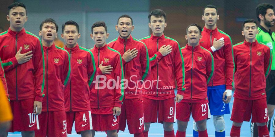 Indonesia Vs Brunei - Starting Five Timnas Futsal Indonesia di Laga Kedua Piala Futsal AFF 2017
