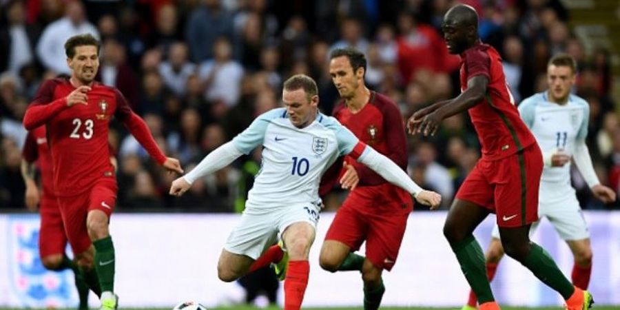 Inggris Tumbangkan 10 Pemain Portugal