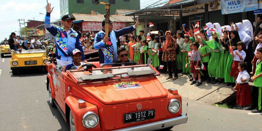 Obor Asian Para Games 2018 Singgahi Kota Pangkalpinang