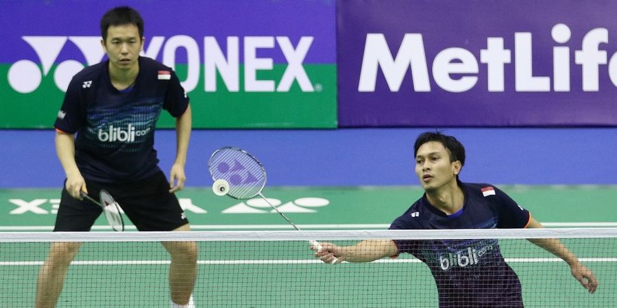 Ahsan/Hendra Lewati Rintangan Pertama di Hong Kong