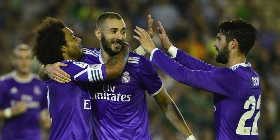 Hancurkan Real Betis, Real Madrid Kembali ke Trek Kemenangan 