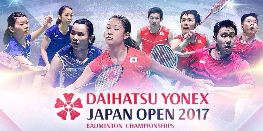 Japan Open 2017 - 2 Pertandingan Wakil Indonesia akan Disiarkan Langsung Kompas TV, Jumat 22 September 2017