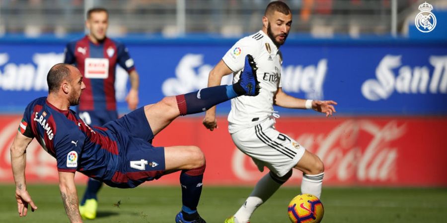 Kalah 0-3 dari Eibar, Real Madrid Jadi Tim Kedua Terkeropos Saat Bertandang di Liga Spanyol