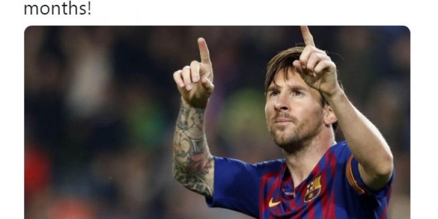 Lionel Messi Bisa Pecahkan 6 Rekor Sekaligus Tahun 2019, Termasuk Rekor Legenda Manchester United