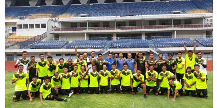 Ada yang Berbeda dari Sesi Latihan PSIS Semarang di Stadion Gelora Bandung Lautan Api