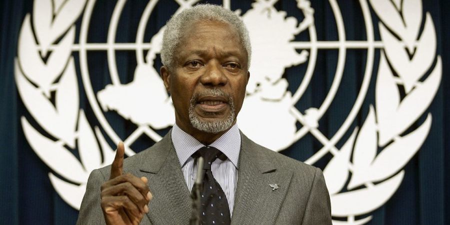 Kofi Annan dan Mimpi Piala Dunia yang Belum Terwujud