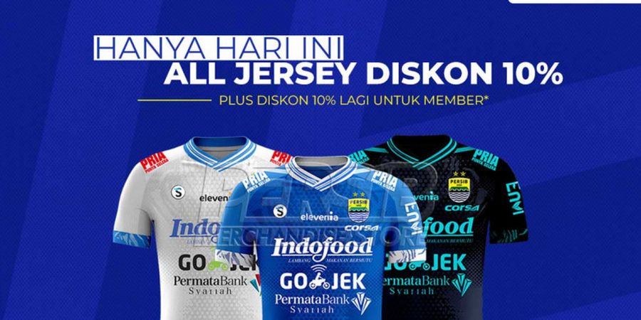 Efek Maung Bandung Puncaki Klasemen Liga 1 2018, Persib Merchandise Store Adakan Diskon