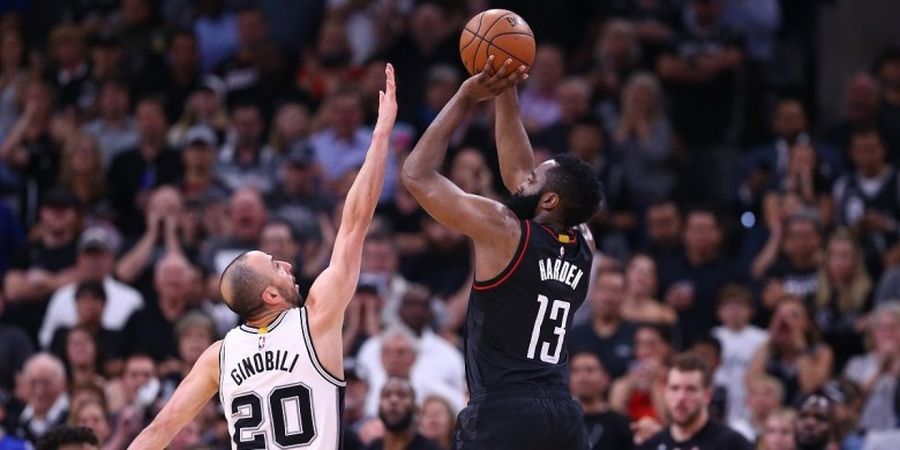 Blok Manu Ginobili Pastikan Spurs Ungguli Rockets 3-2