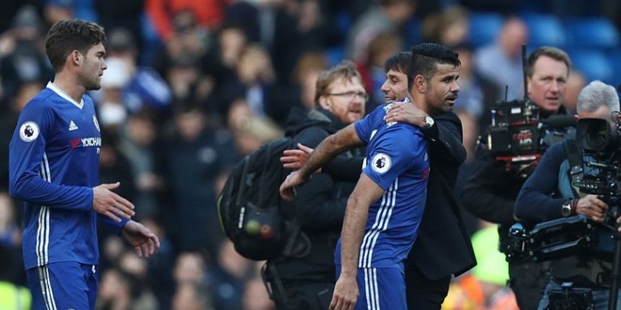 Antonio Conte Selamatkan Karier Diego Costa di Chelsea