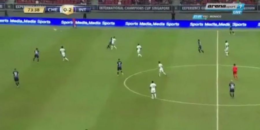 Cuplikan Gol Bunuh Diri Jarak Jauh Kondogbia saat Inter Milan Hadapi Chelsea