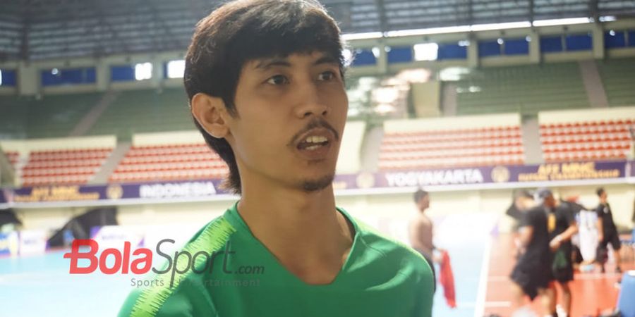 Semangat Sunny Rizky Jalani TC bersama Timnas Futsal Indonesia