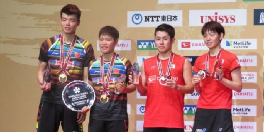 Final Japan Open 2017 - Gagal di Korea, Wang Yilyu/Huang Dongping Menang Mudah di Jepang 