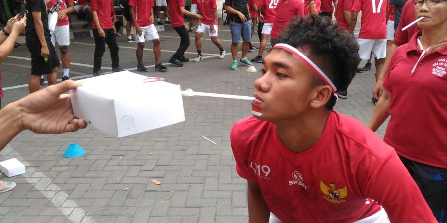 VIDEO - Lomba Tujuh Belasan Ala Timnas Indonesia U-19