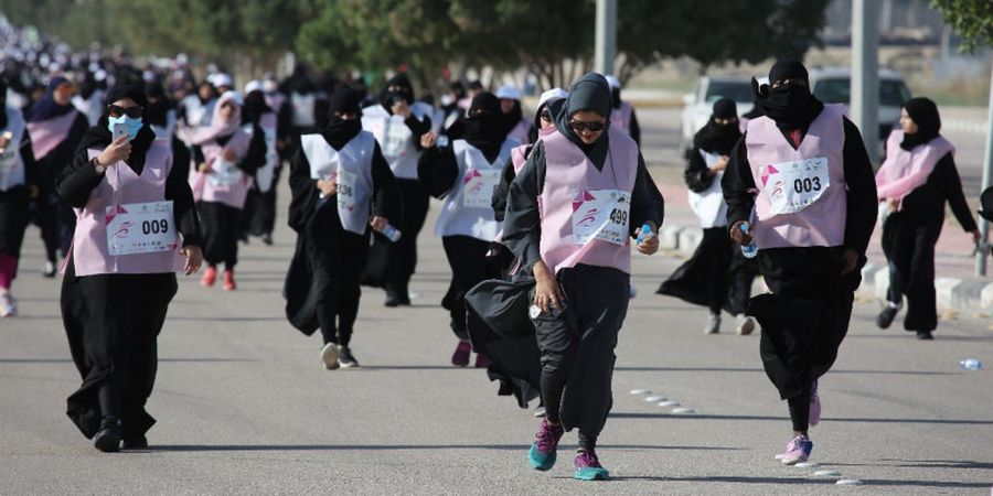 Arab Saudi Gelar Lomba Marathon Wanita untuk Pertama Kalinya