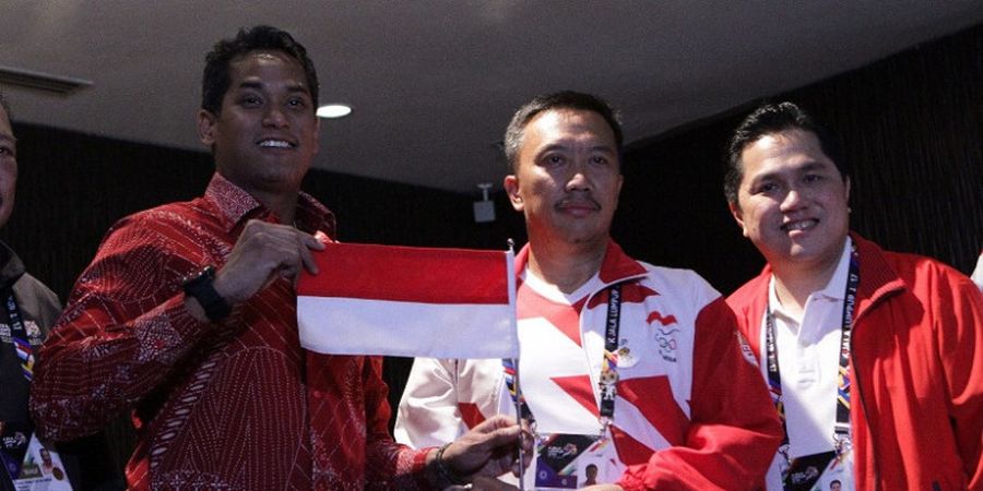 Indonesia vs Kamboja - Imam Nahrawi: Tidak Ada Kata Lain Selain Juara!