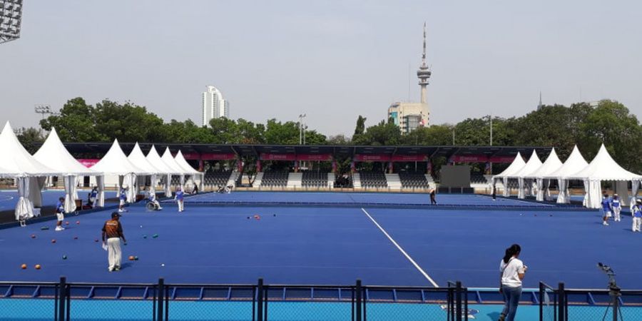 Asian Para Games 2018 - Atlet dan Pelatih Jepang Beri Saran untuk Lapangan Lawn Bowls