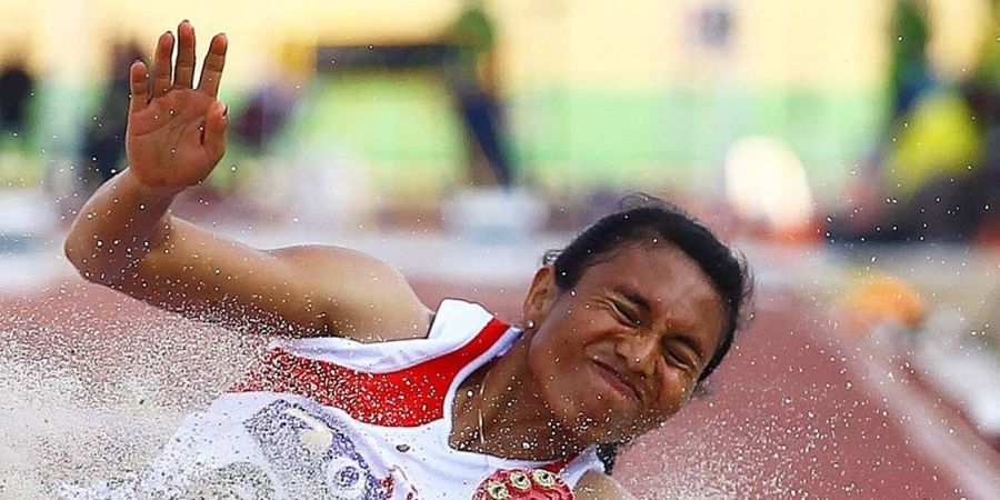 Atletik Asian Games 2018 - Maria Londa Kelima, Indonesia Tak Bisa Raih Medali dari Lompat Jauh