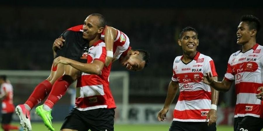Madura United Seri di Kandang, Borneo FC Menang Tipis