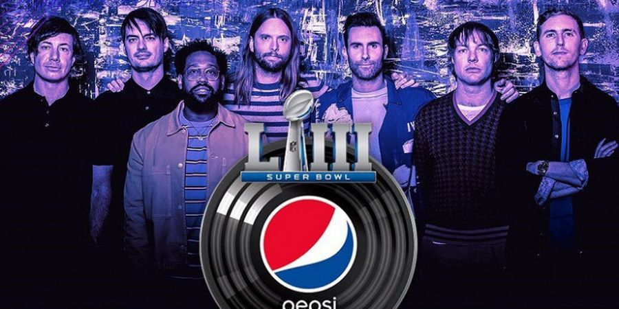 Resmi, Maroon 5 Tak Akan Sendirian Saat Meriahkan Halftime Show Super Bowl LIII di Atlanta