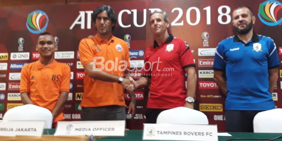 Link Live Streaming Persija Vs Tampines Rovers di Piala AFC 2018