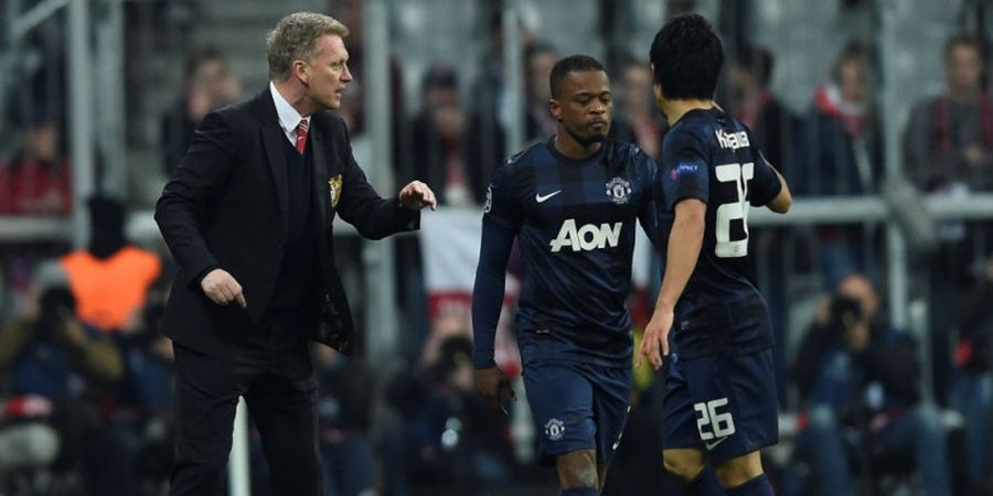 Kenangan Terakhir Patrice Evra dan David Moyes di Manchester United