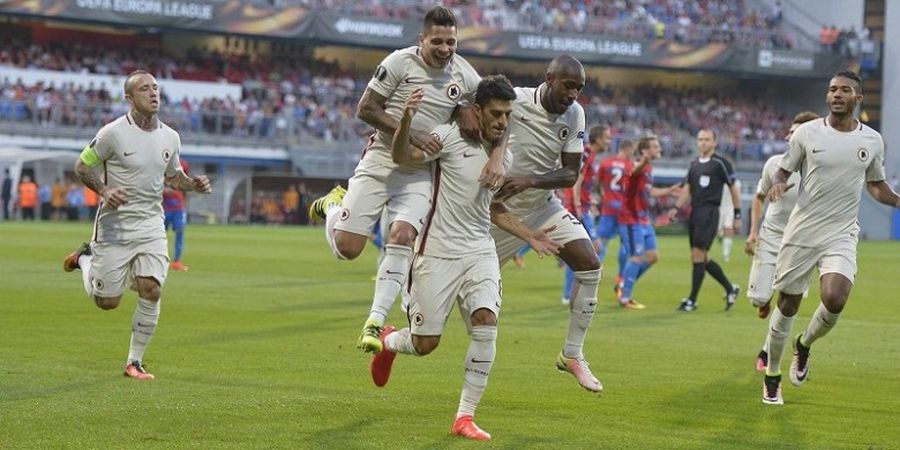 AS Roma Petik Satu Poin di Markas Viktoria Plzen